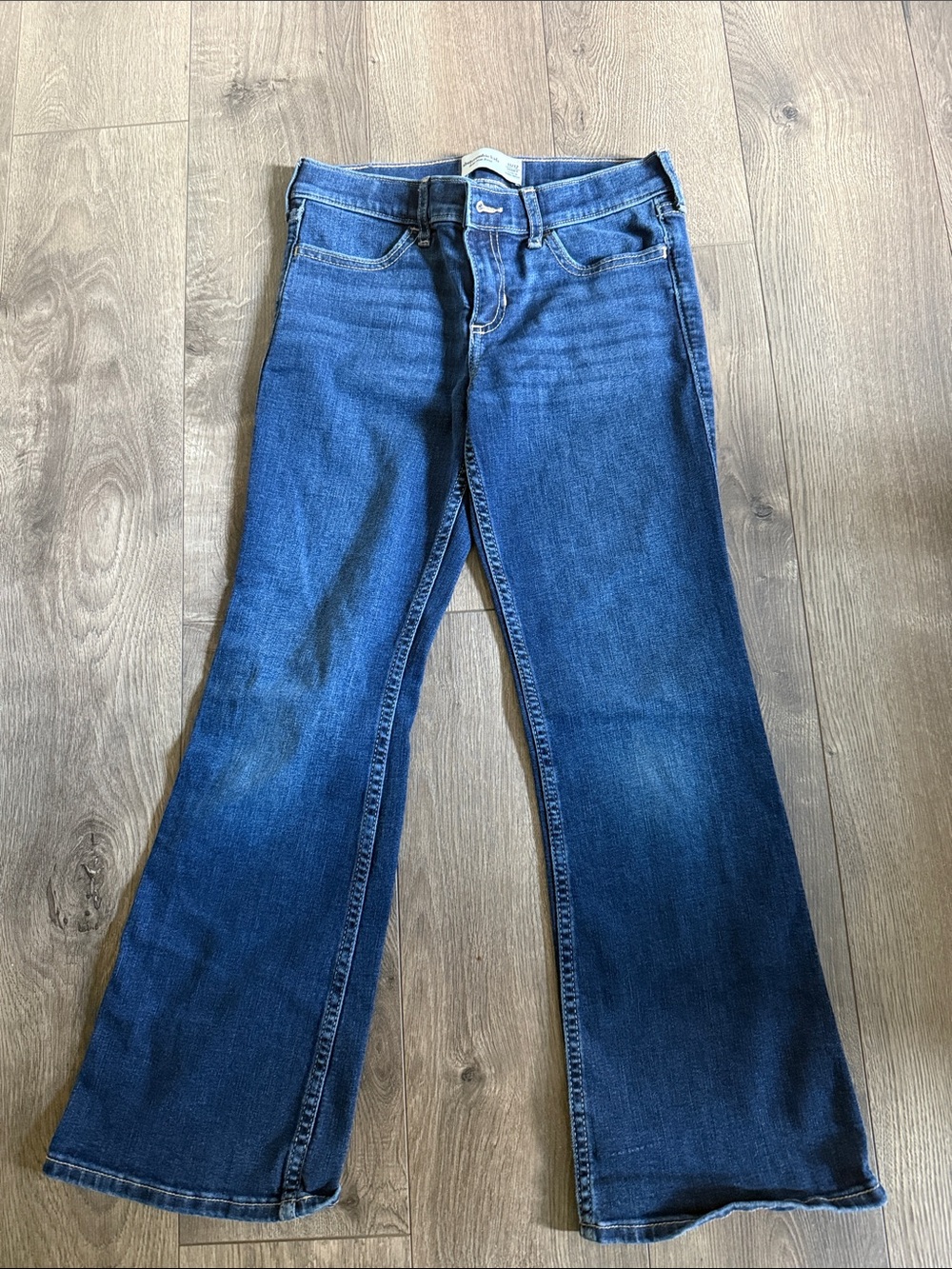 Abercrombie Dark Blue Flare Jeans